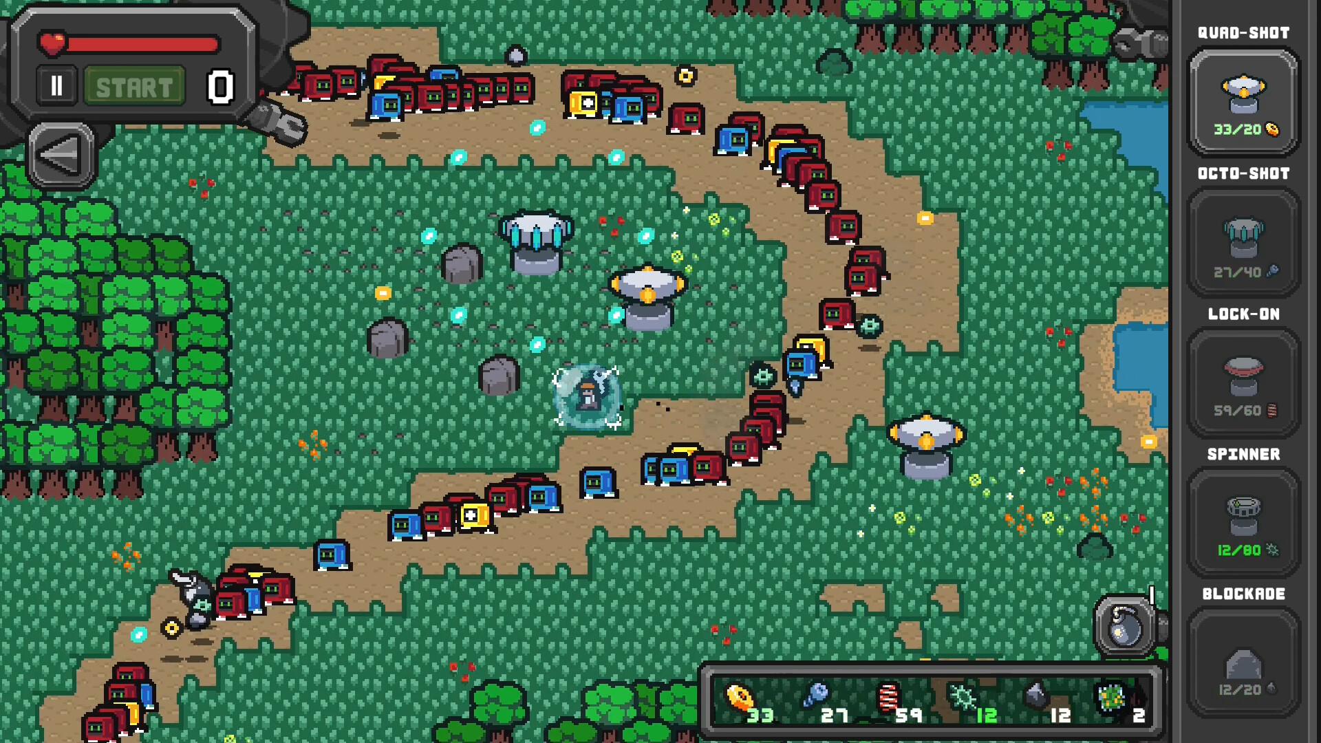 Two-Timin' Towers screenshot 1