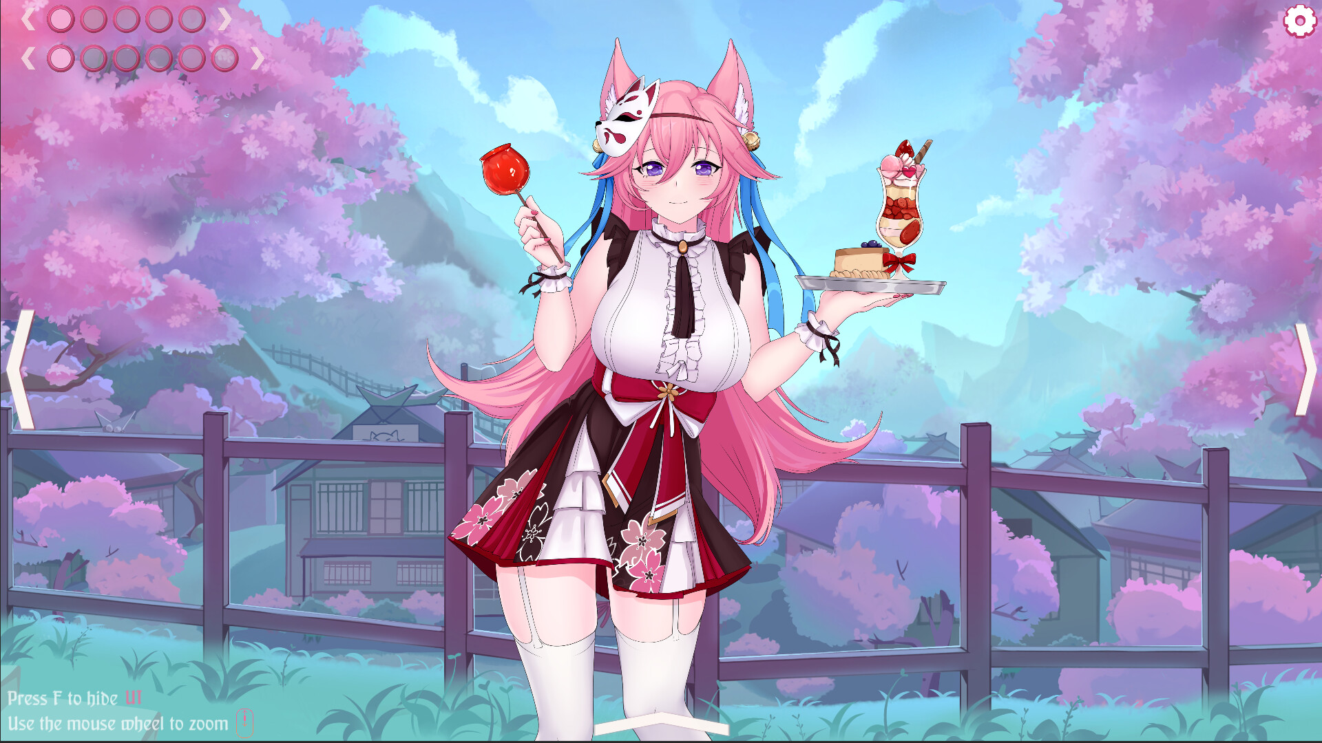 Catgirls From My Sweet Dream - Artbook screenshot 1