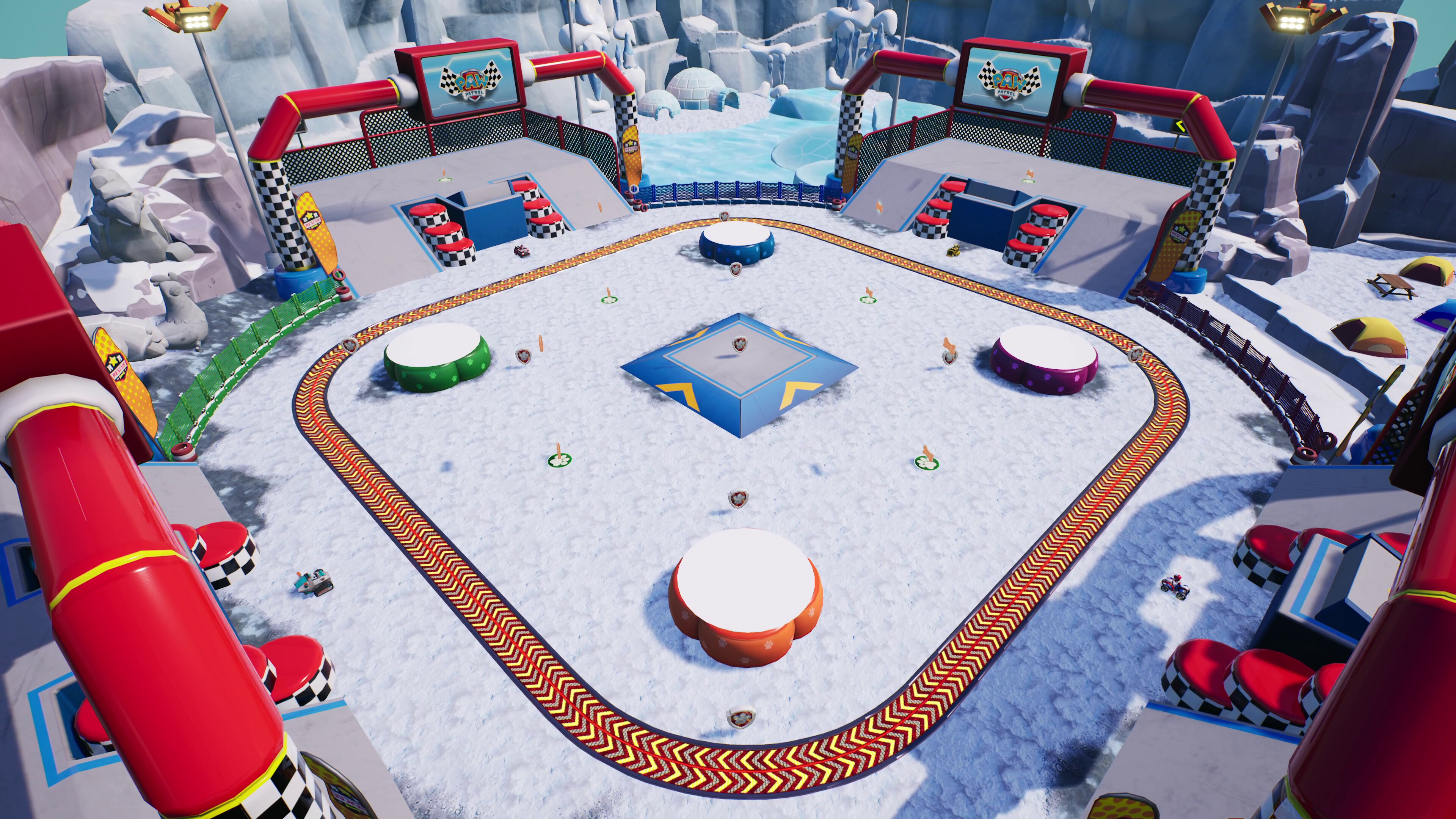 PAW Patrol: Grand Prix - Pup Treat Arena screenshot 2
