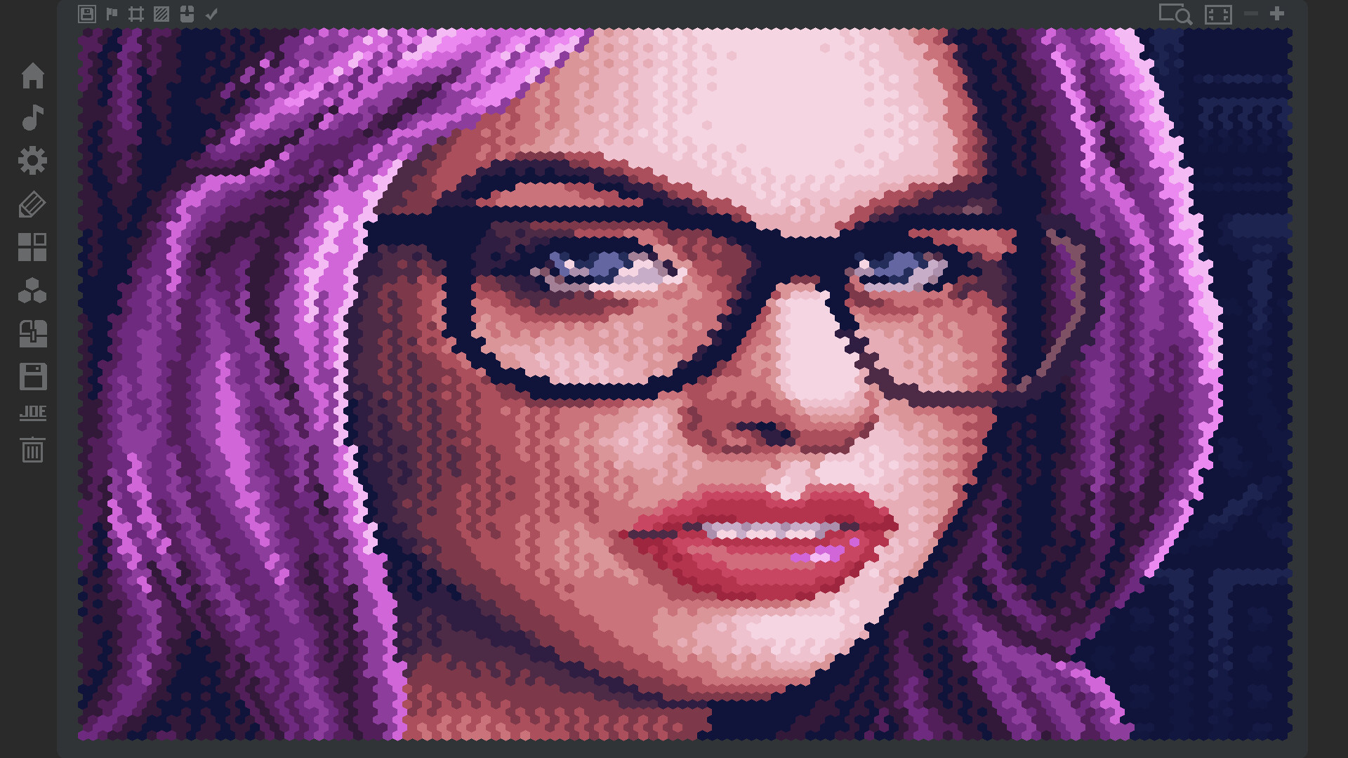Coloring Game 4 – Mosaic Mode screenshot 1