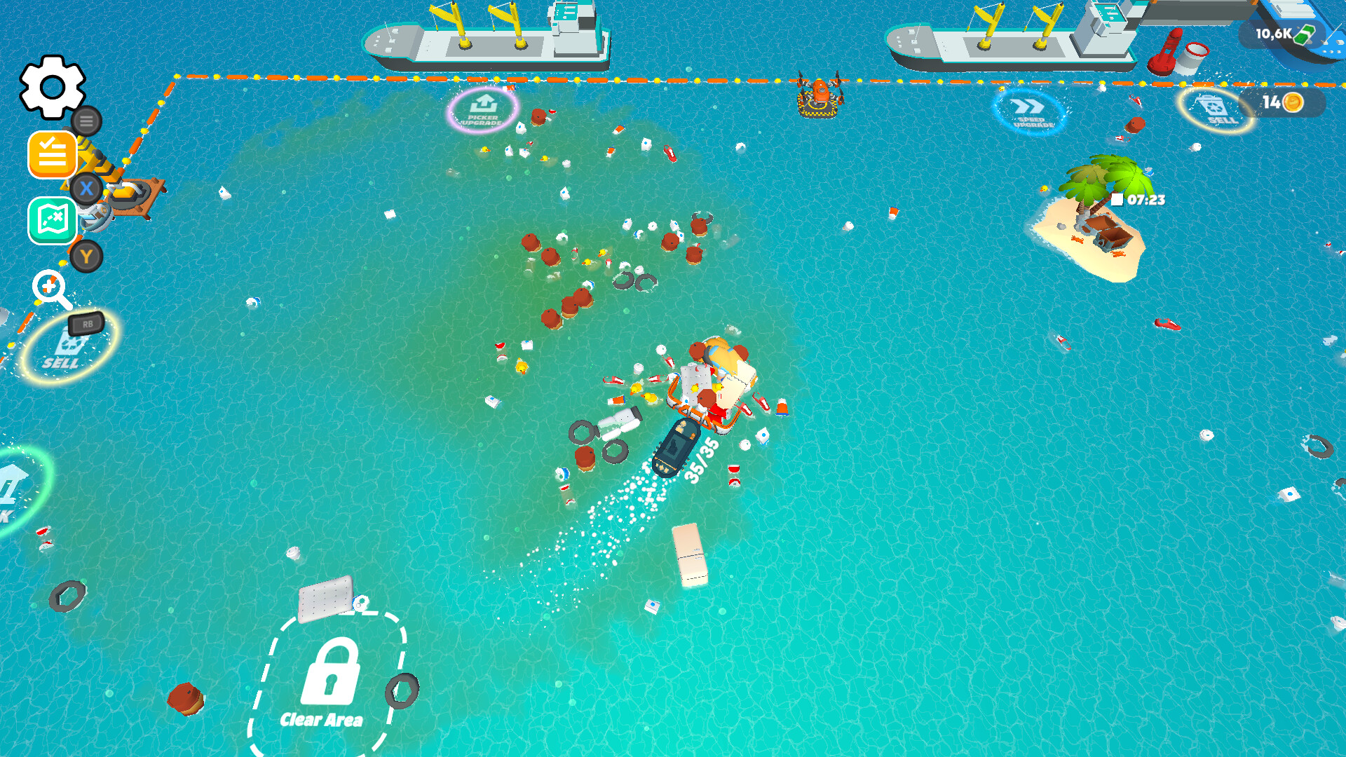 Clean The Sea! screenshot 4