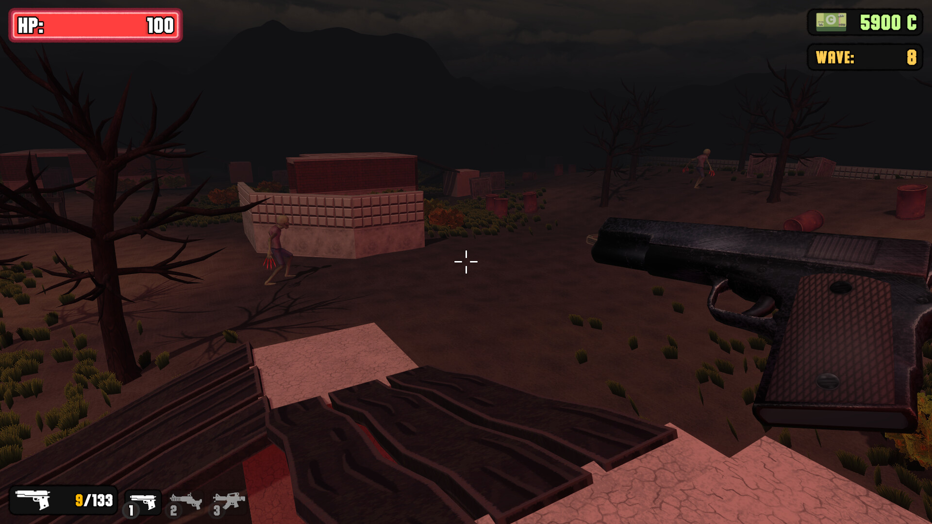 Last Night in zombie village screenshot 1