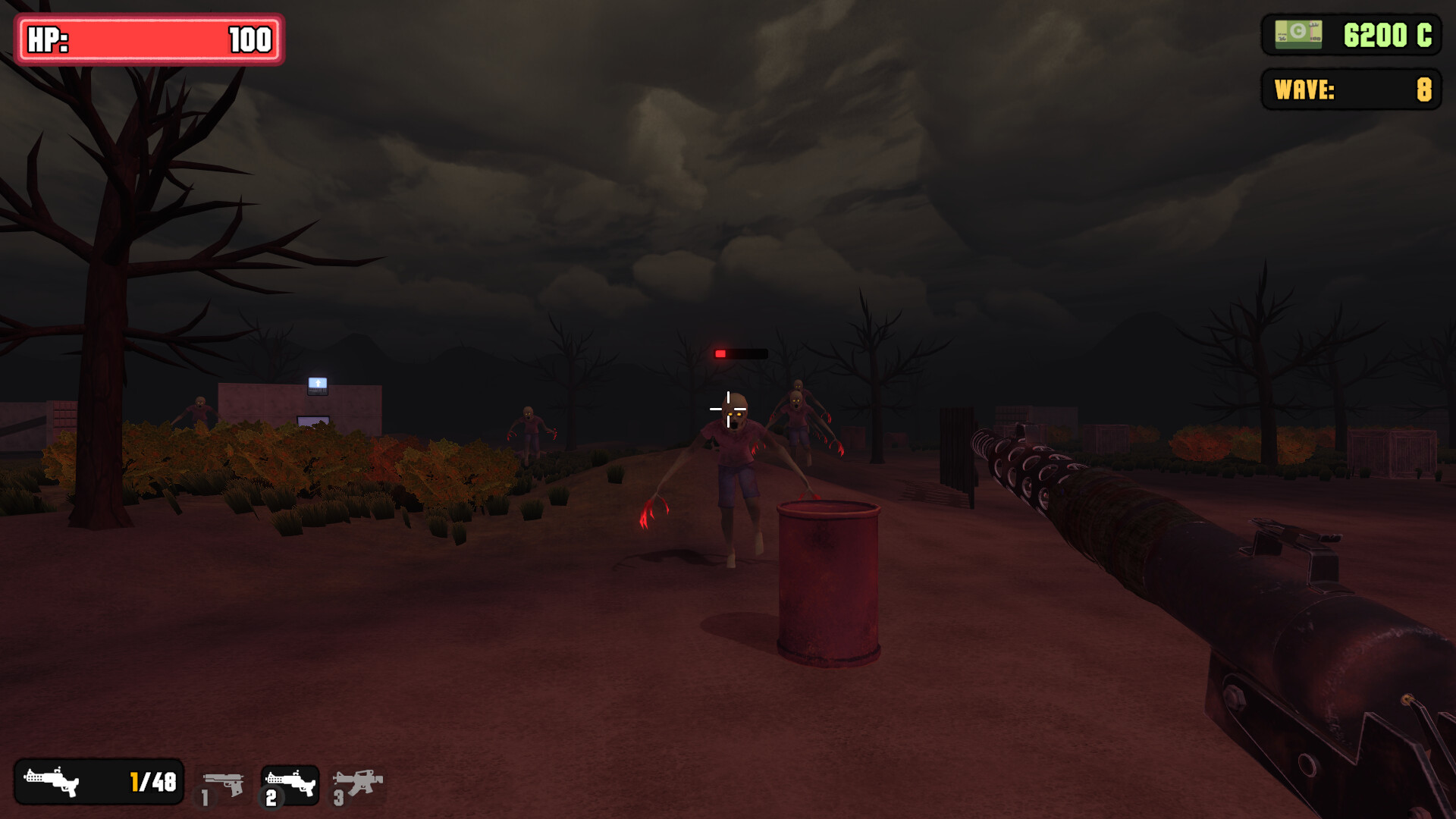 Last Night in zombie village screenshot 2