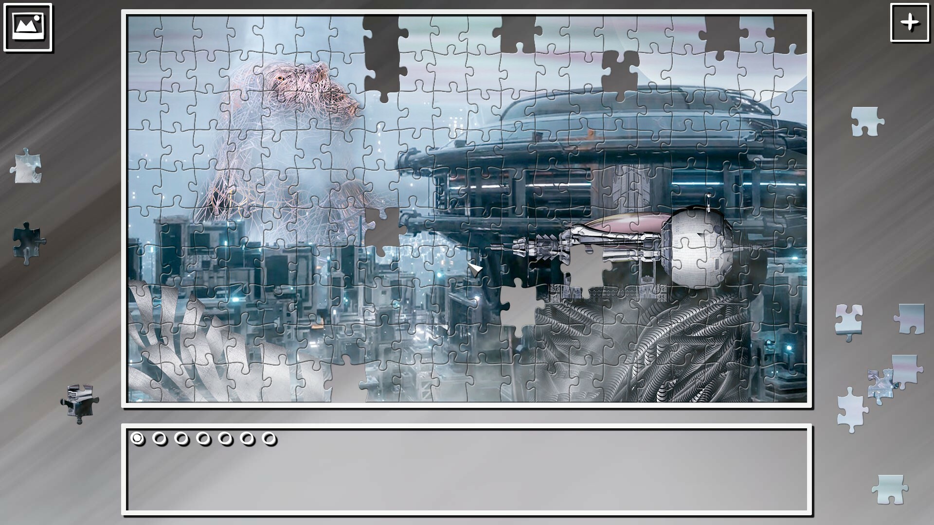 Super Jigsaw Puzzle: Generations - Sci-Fi screenshot 7