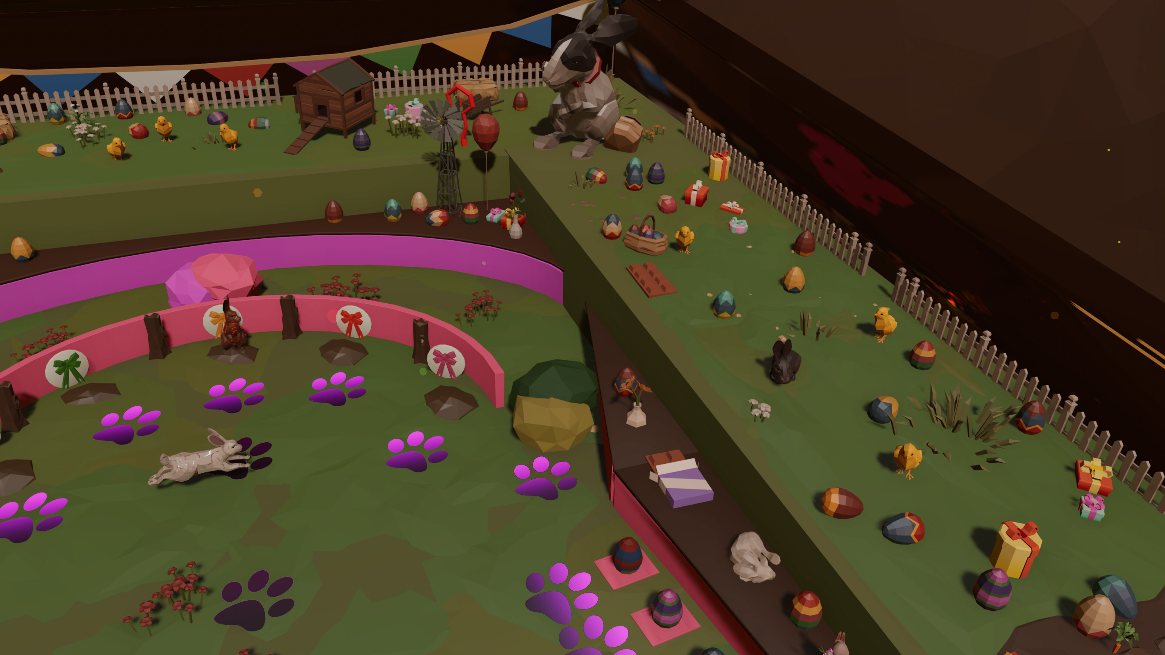Roxy Raccoon's Pinball Panic - Easter Extravaganza screenshot 4