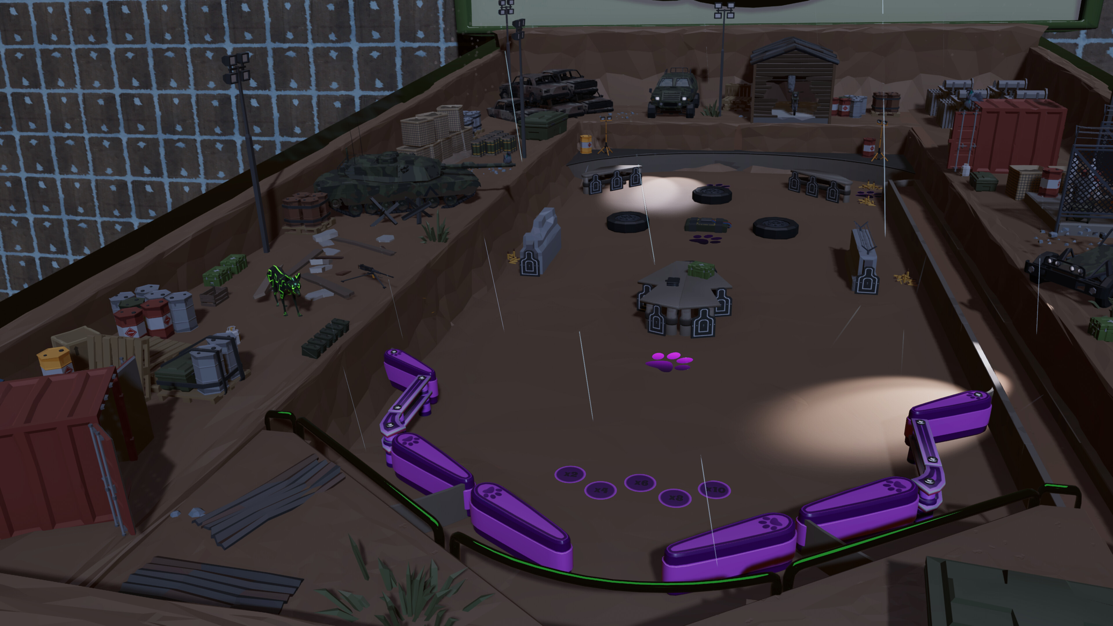 Roxy Raccoon's Pinball Panic - Wicked Warfare screenshot 3