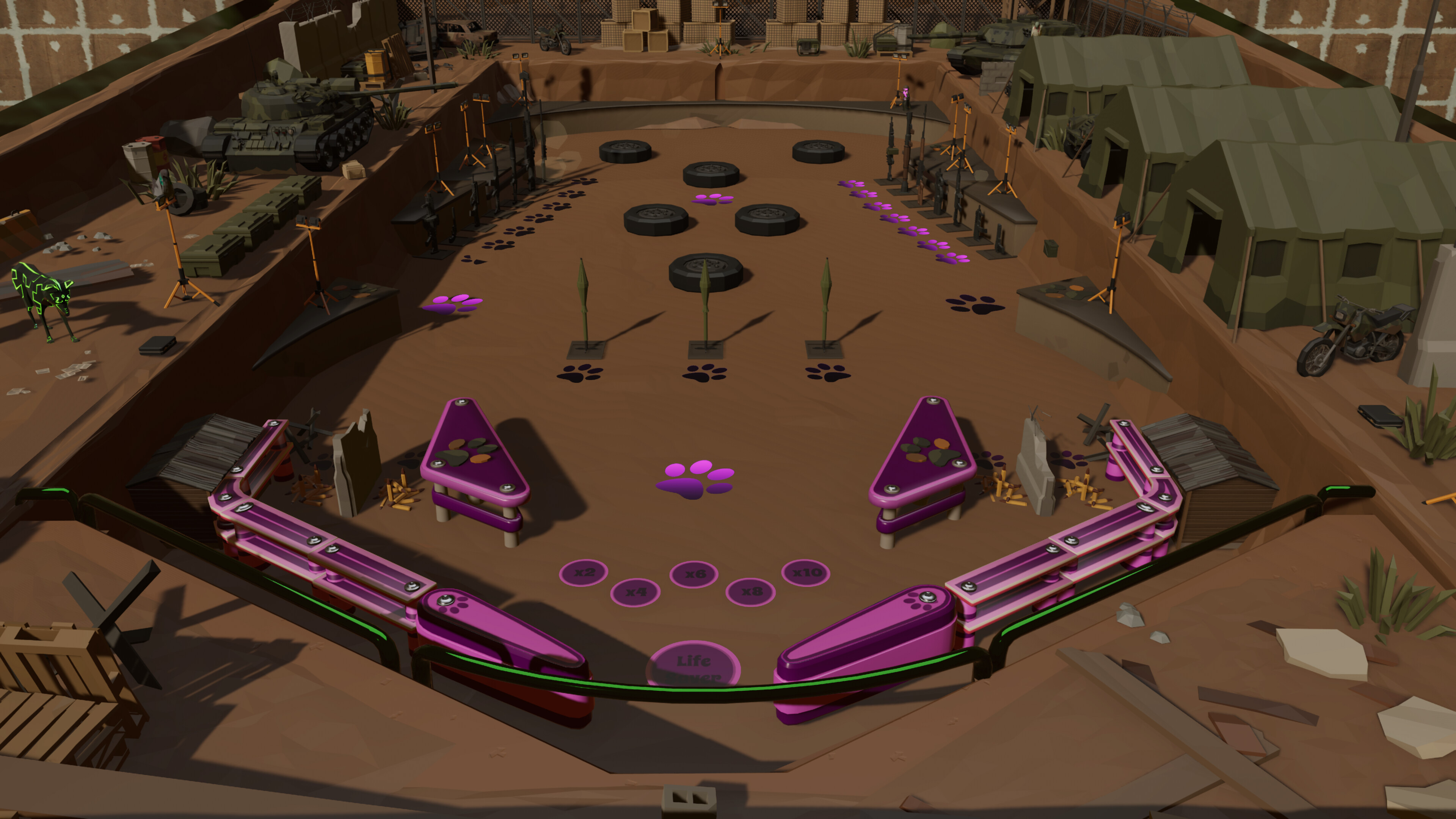 Roxy Raccoon's Pinball Panic - Wicked Warfare screenshot 12
