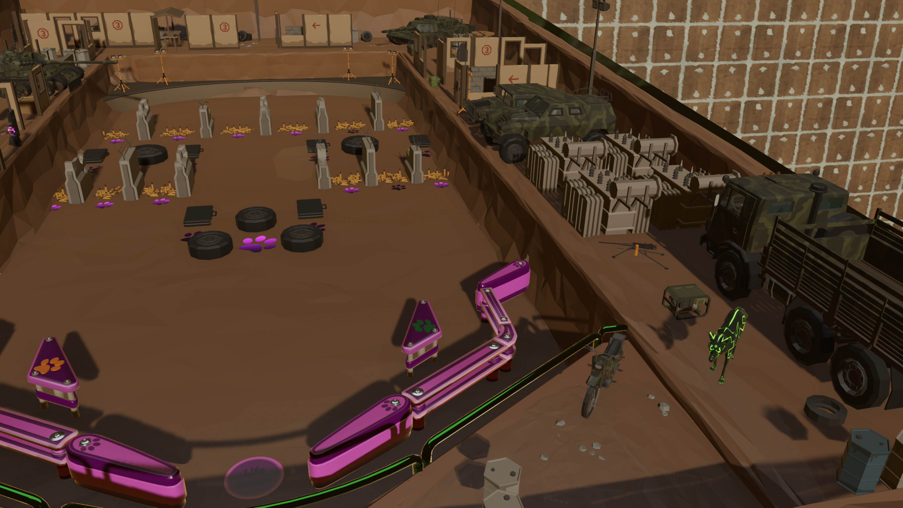 Roxy Raccoon's Pinball Panic - Wicked Warfare screenshot 6