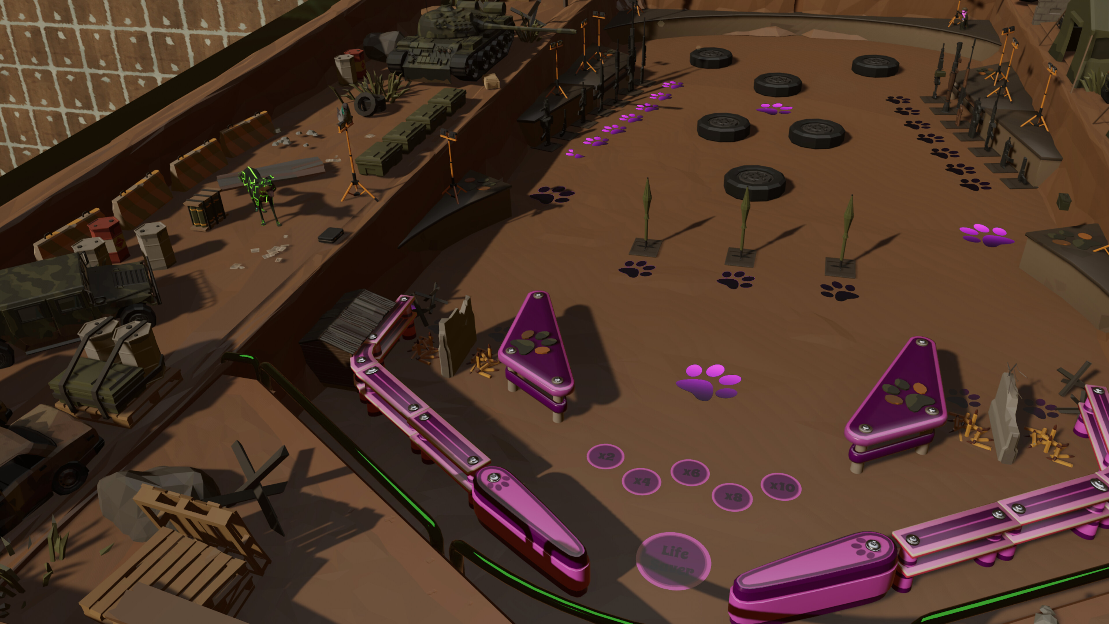Roxy Raccoon's Pinball Panic - Wicked Warfare screenshot 13