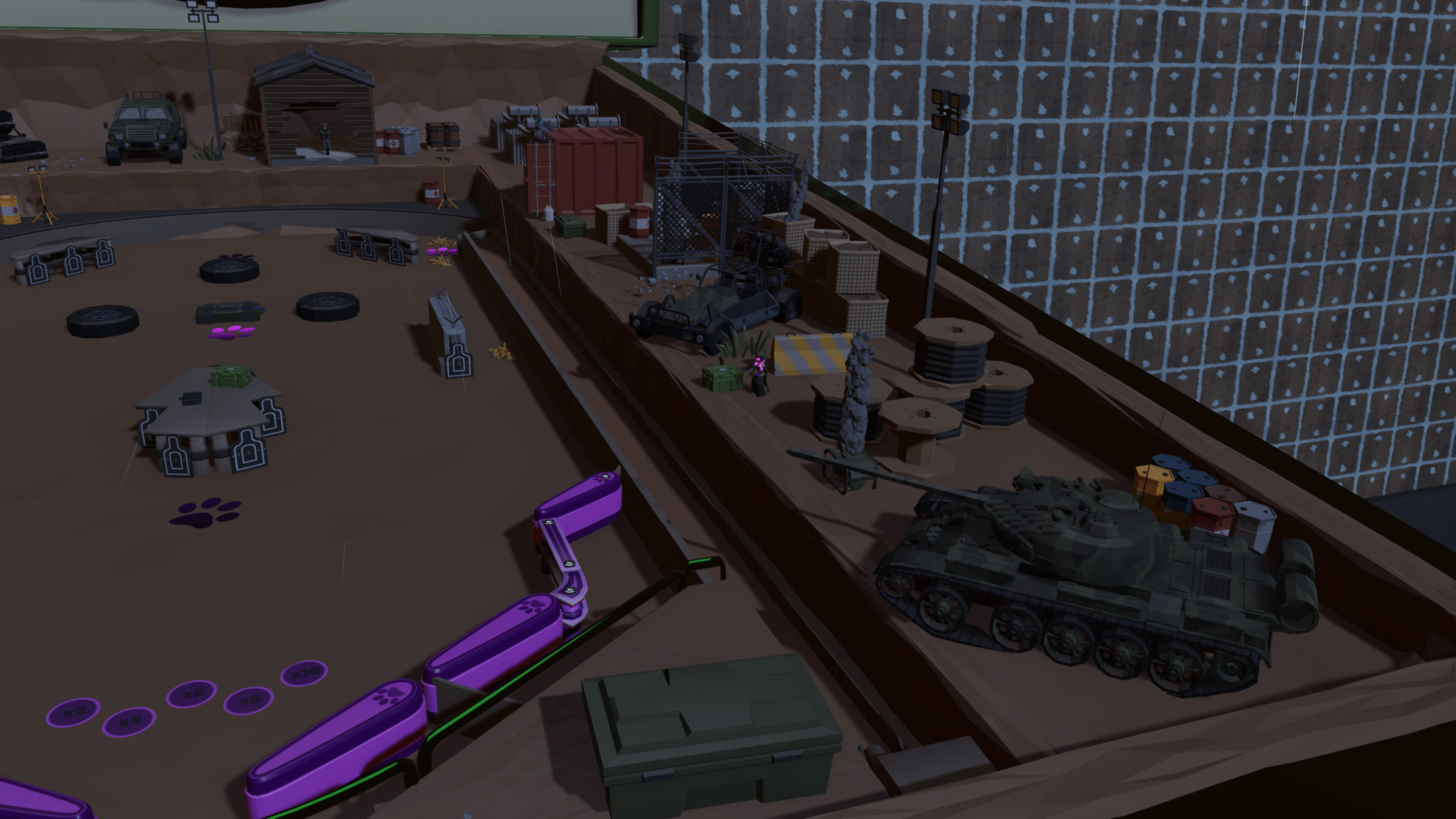 Roxy Raccoon's Pinball Panic - Wicked Warfare screenshot 2