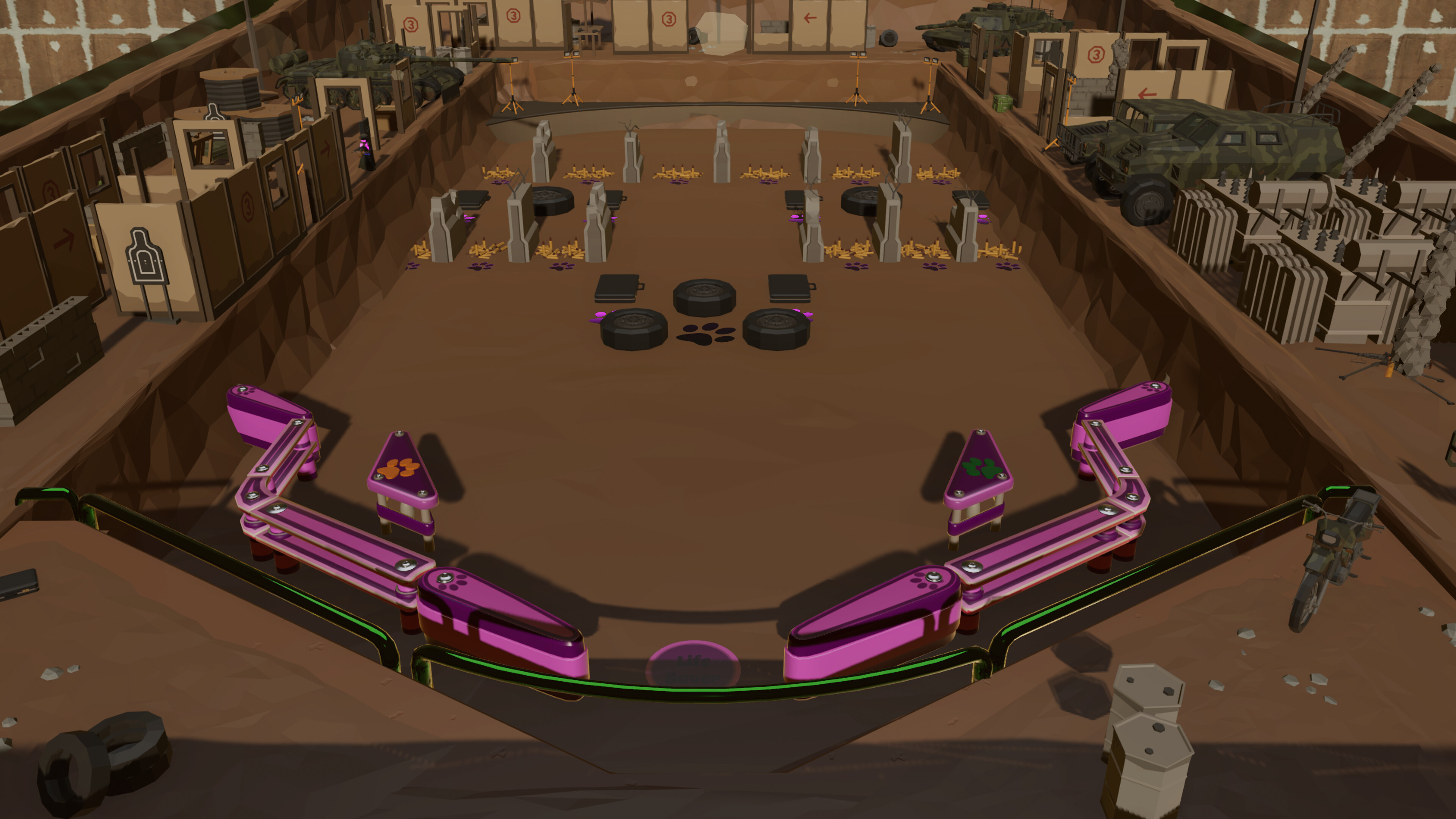Roxy Raccoon's Pinball Panic - Wicked Warfare screenshot 4