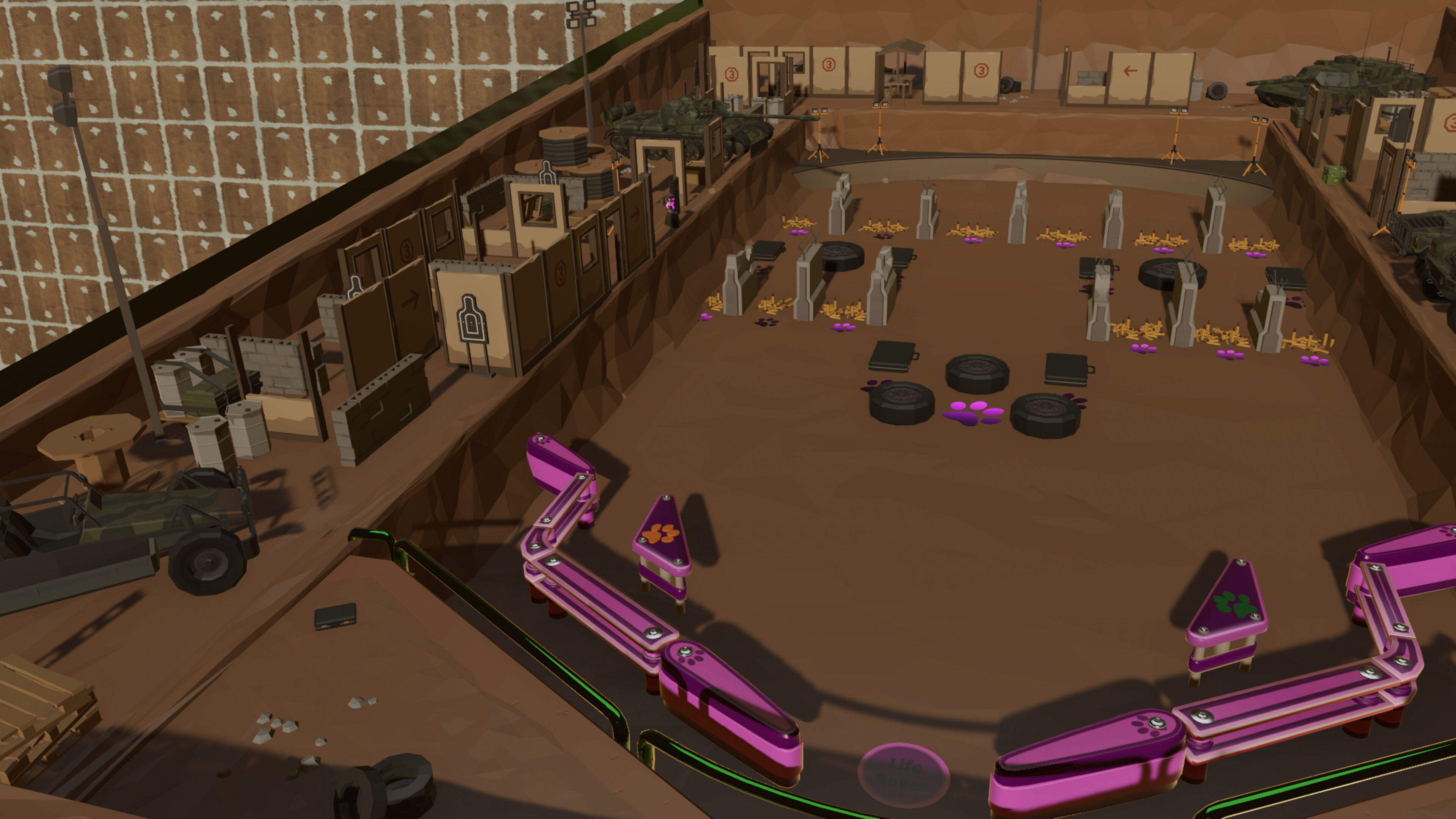 Roxy Raccoon's Pinball Panic - Wicked Warfare screenshot 5