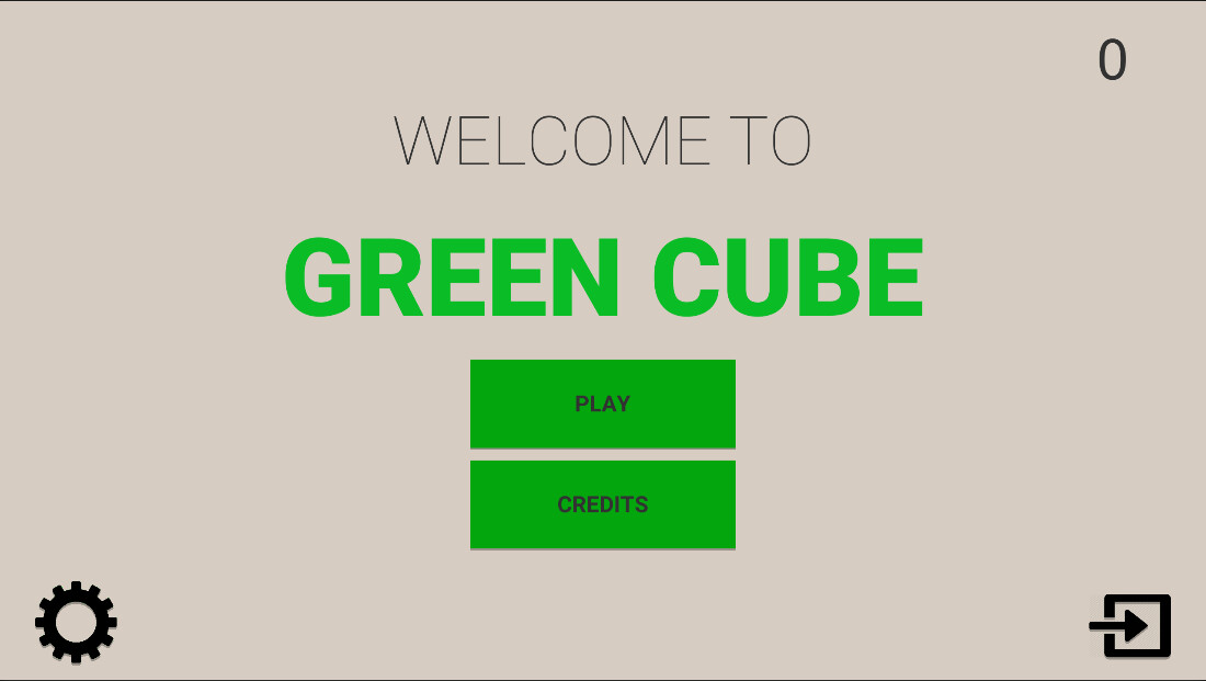 Green Cube screenshot 1