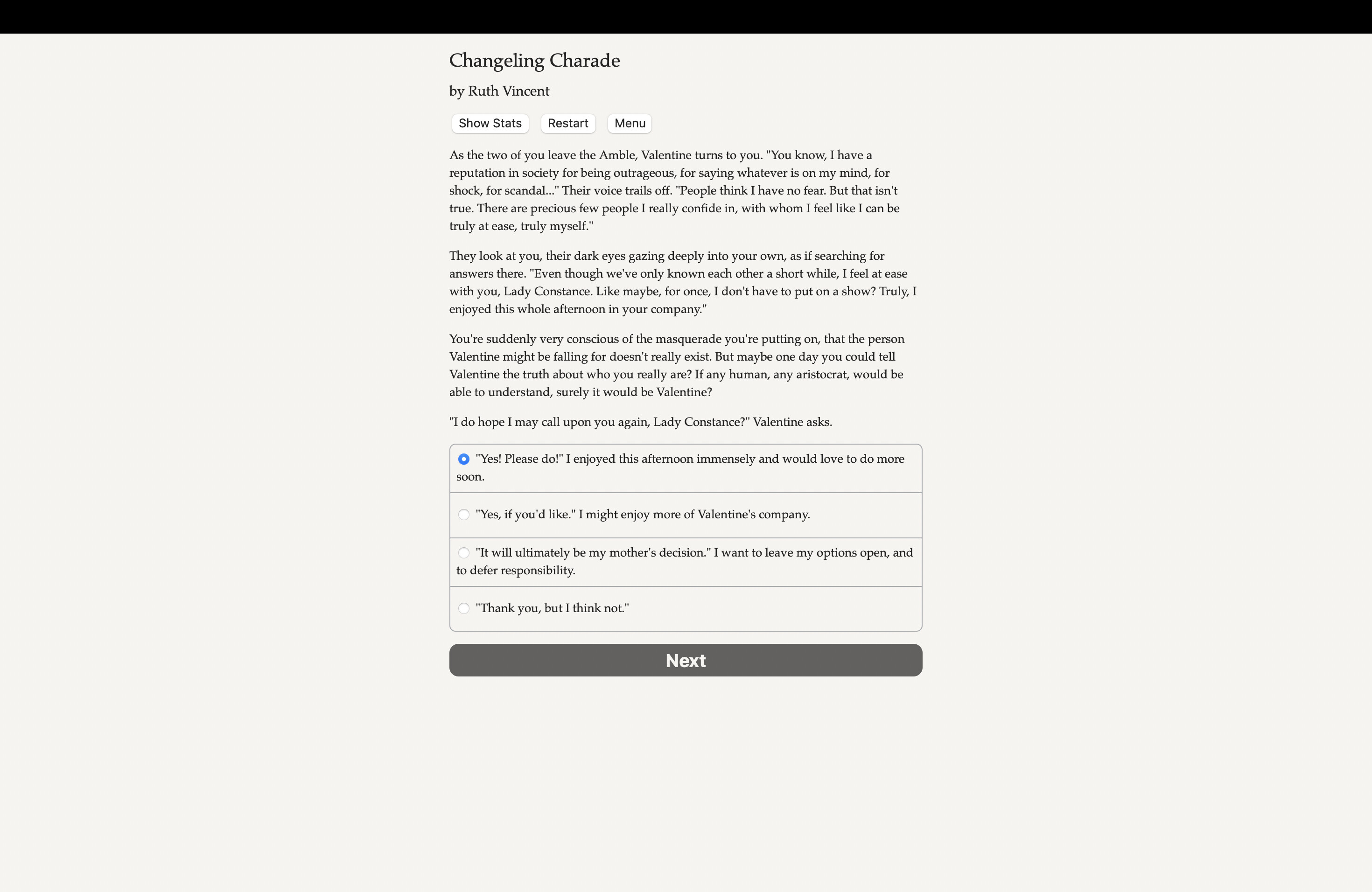 Changeling Charade screenshot 3