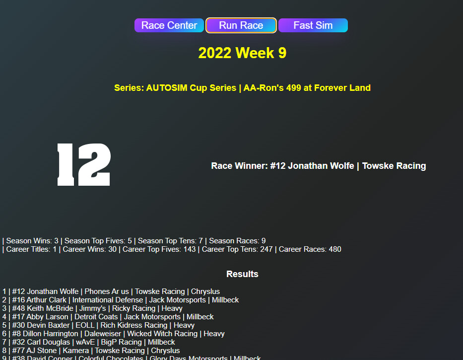 AutoSim 2 screenshot 1