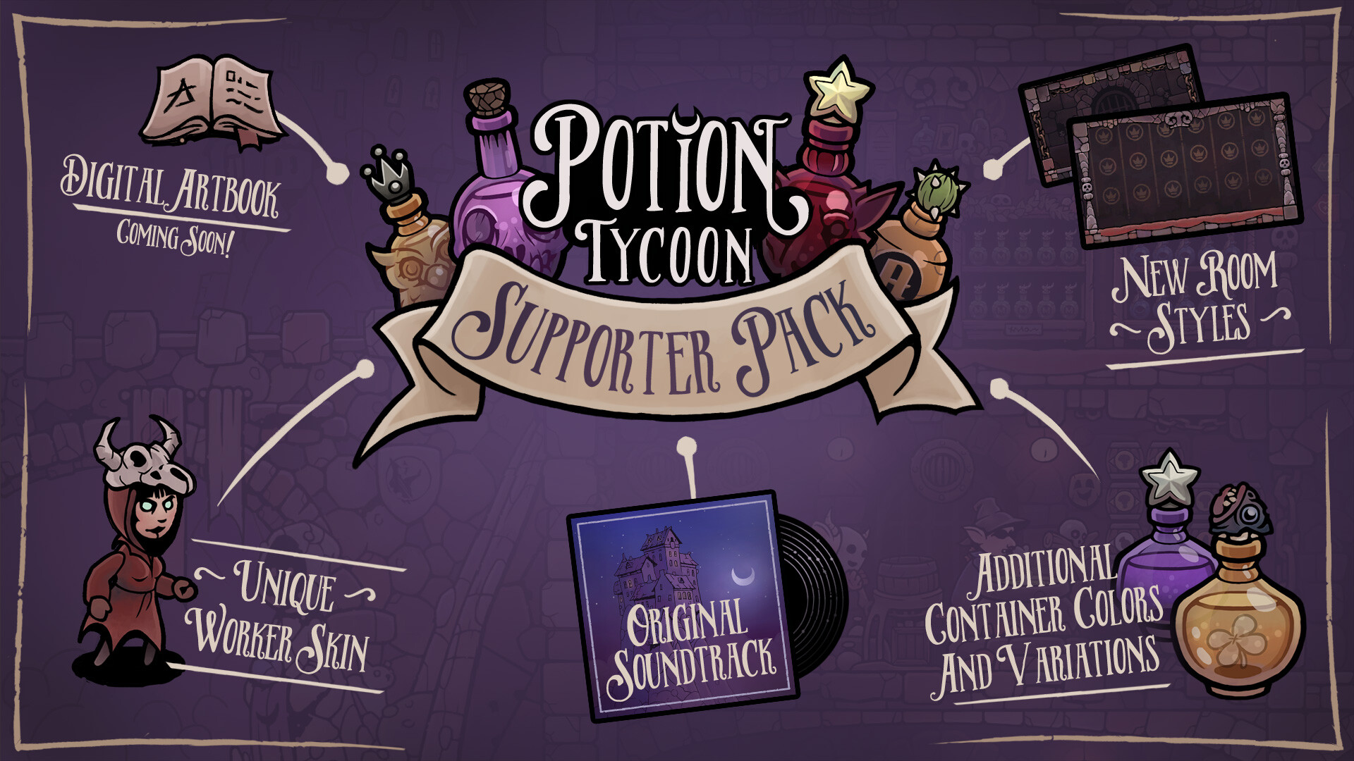 Potion Tycoon - Supporter Pack screenshot 1