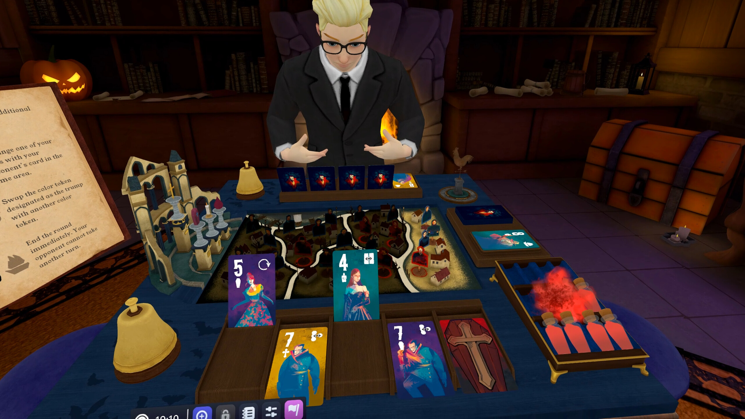 Table Party - Dracula vs Van Helsing screenshot 2