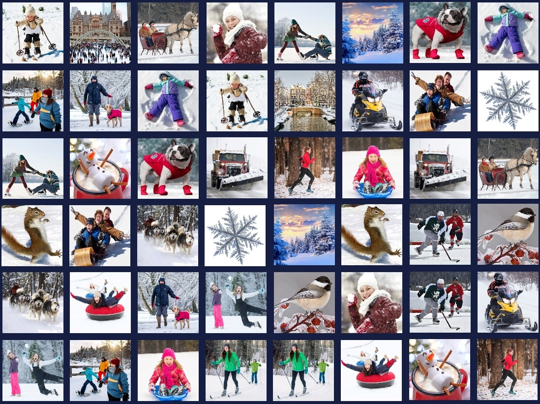 Memory Lost Pairs - Winter screenshot 1