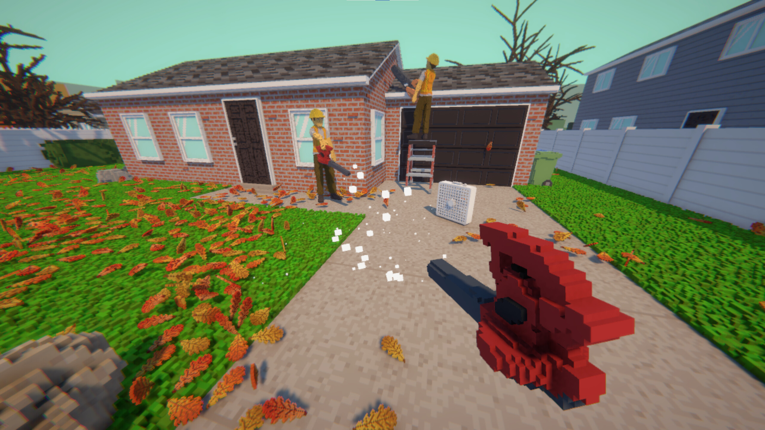 Leaf Blowing Simulator screenshot 2