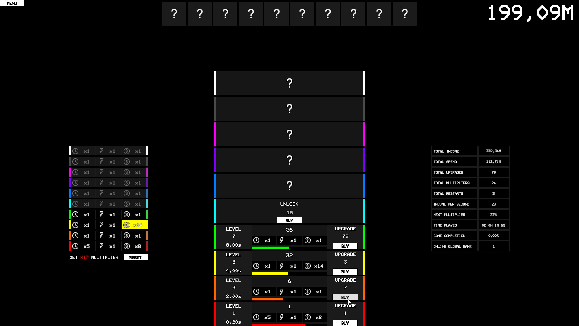 Idle Game x100 screenshot 4