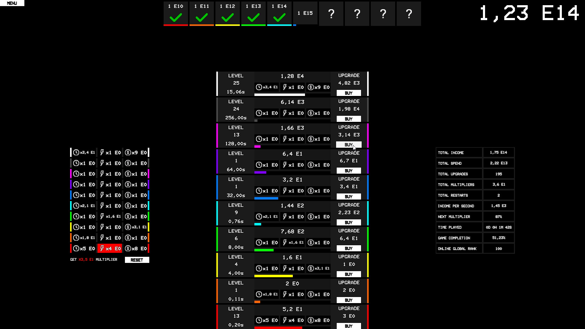 Idle Game x100 screenshot 6
