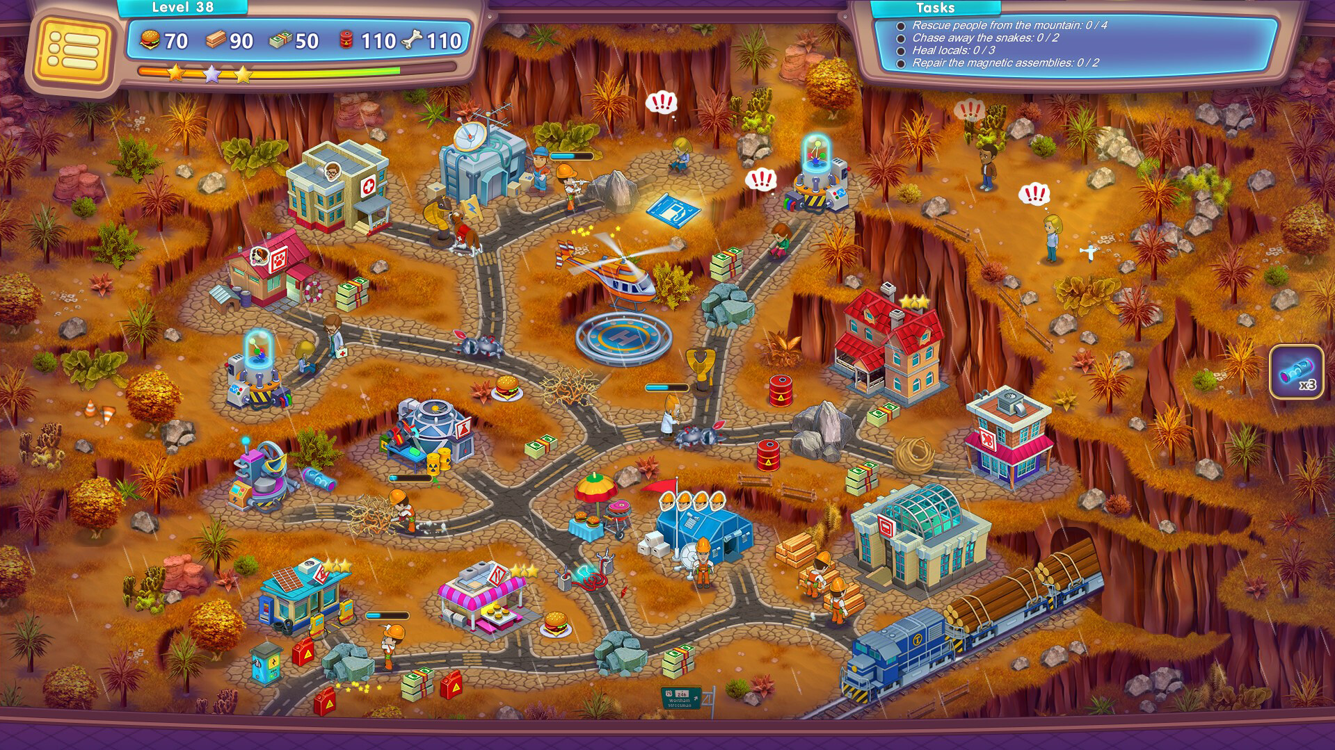 Rescue Team: Magnetic Storm screenshot 2
