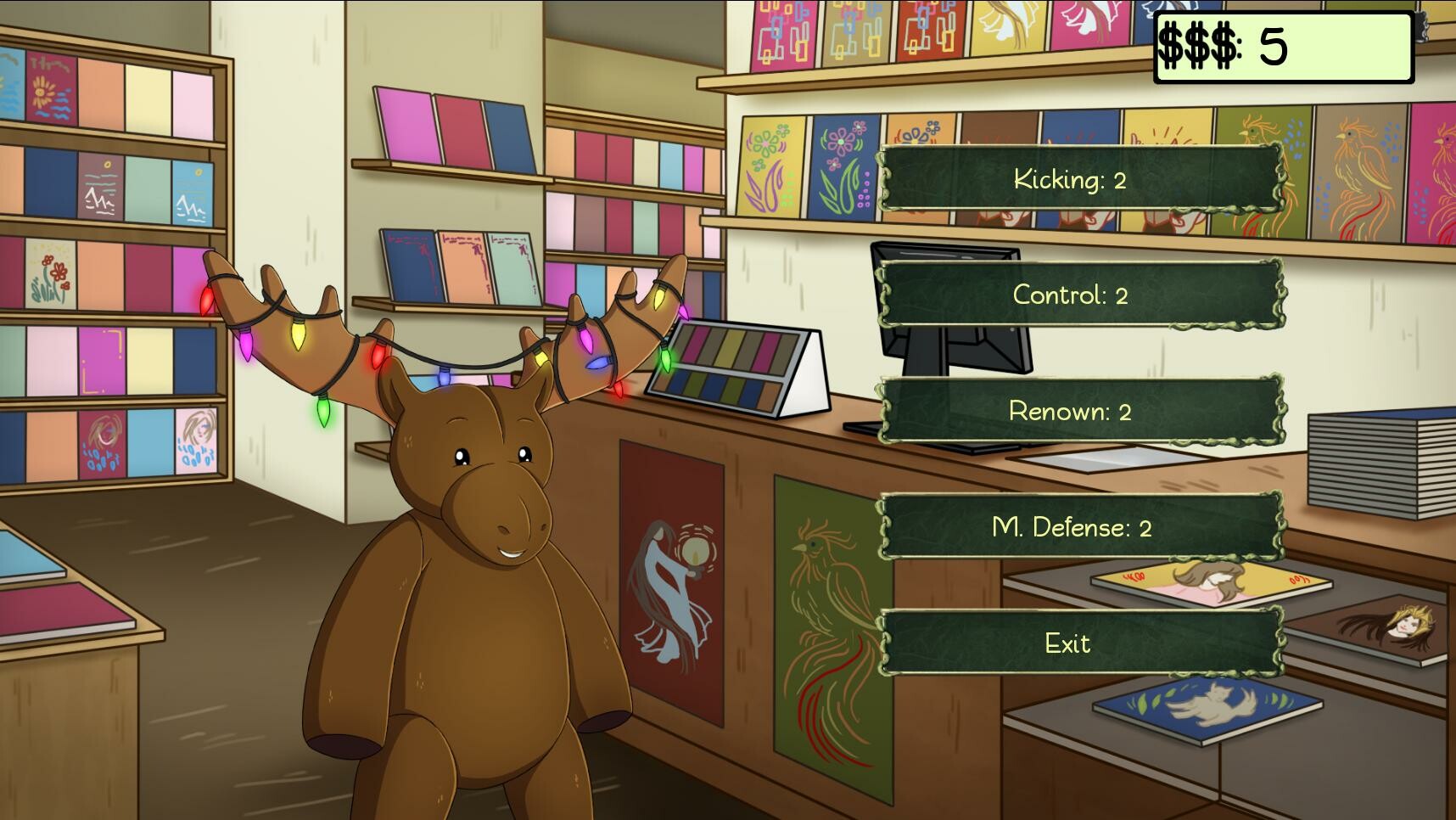 Tentacle Prawn: (Actually) A Cthulhu Dating Sim: Morris' Critter Beast Emporium screenshot 2