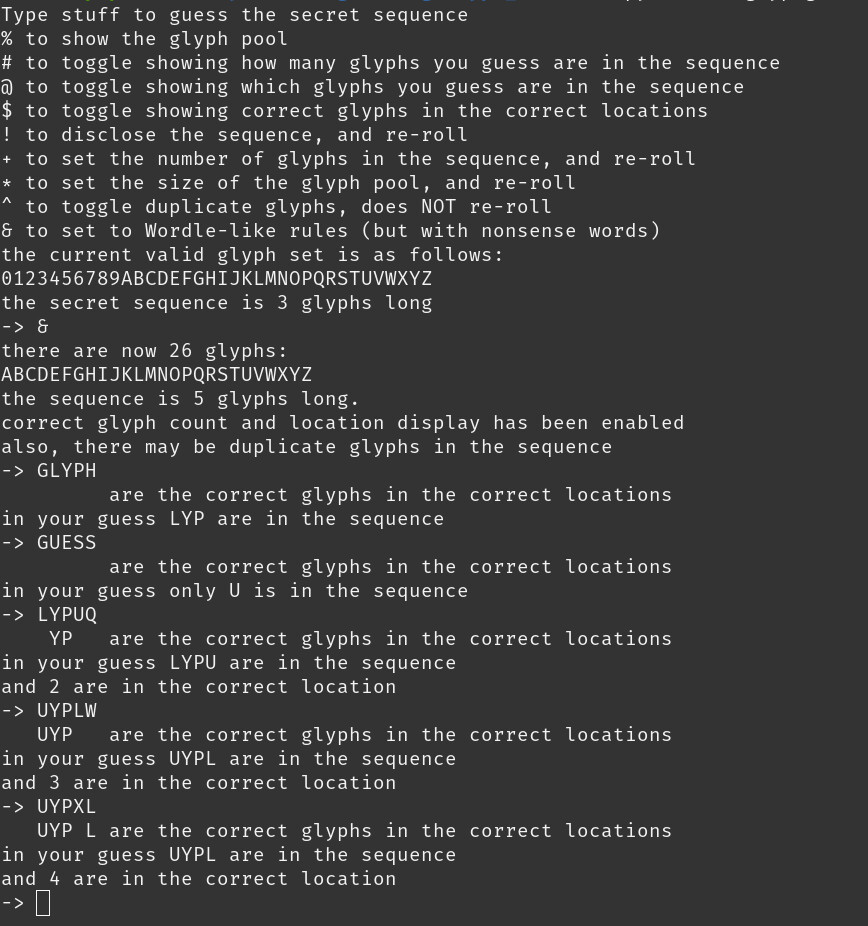 Glyph Guesser screenshot 4