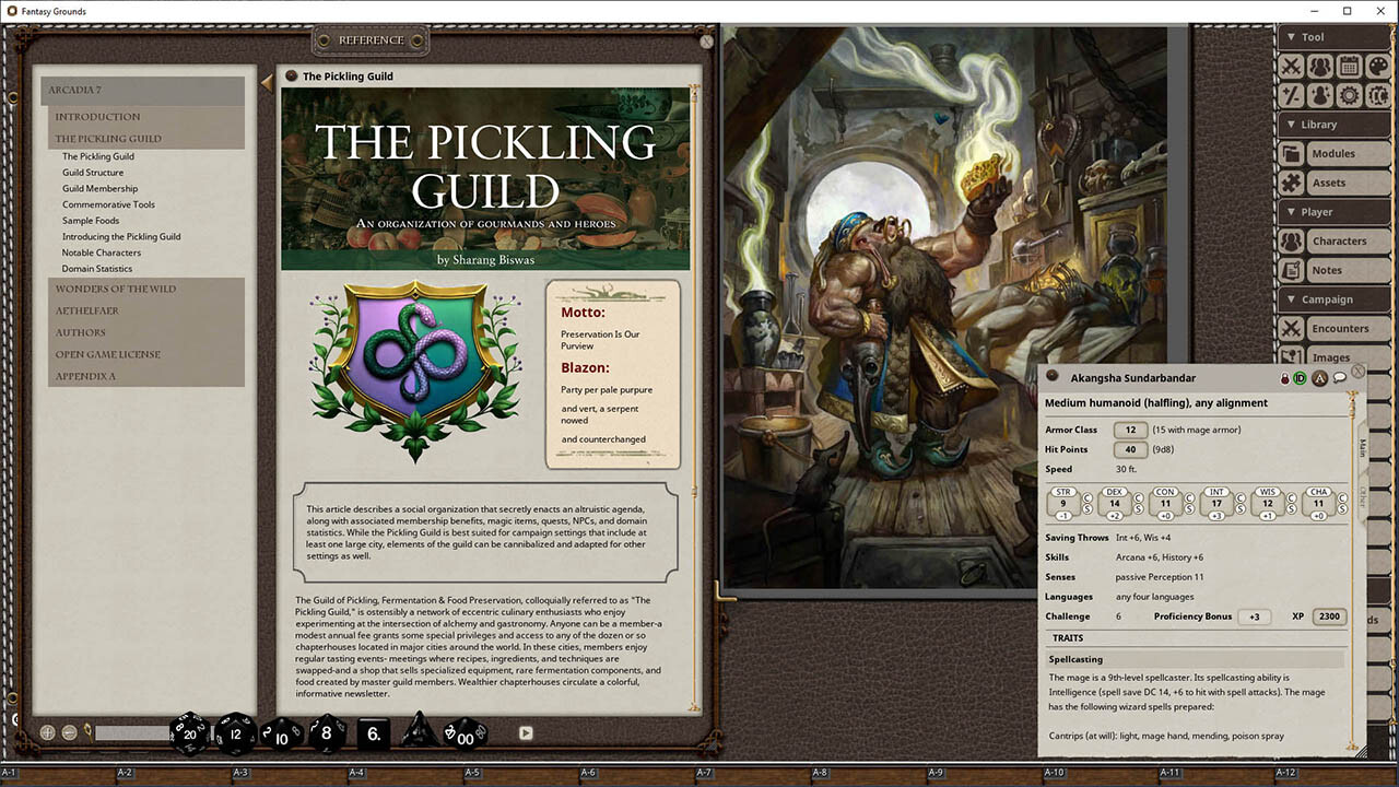 Fantasy Grounds - Arcadia Issue 007 screenshot 5