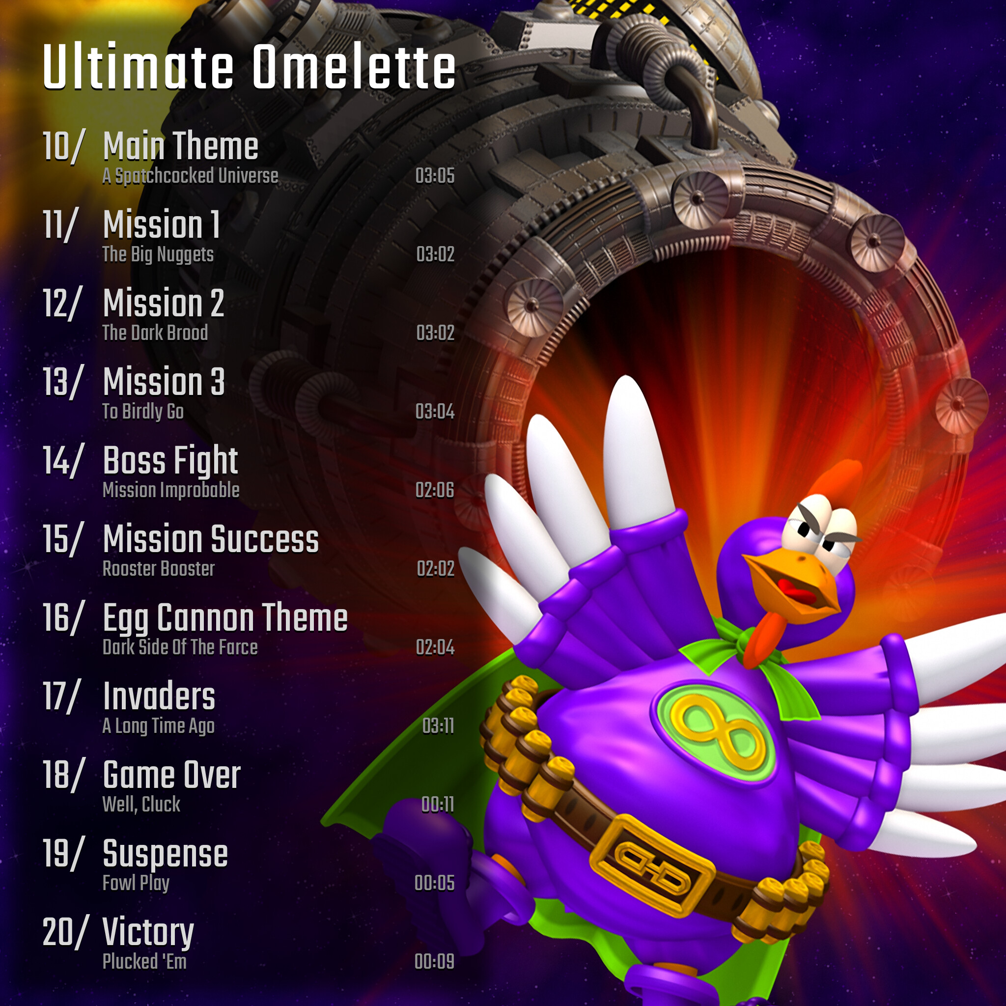 Chicken Invaders Soundtrack screenshot 3