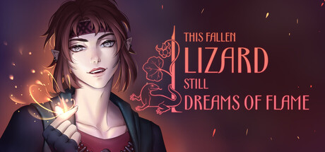 This Fallen Lizard Still Dreams of Flame