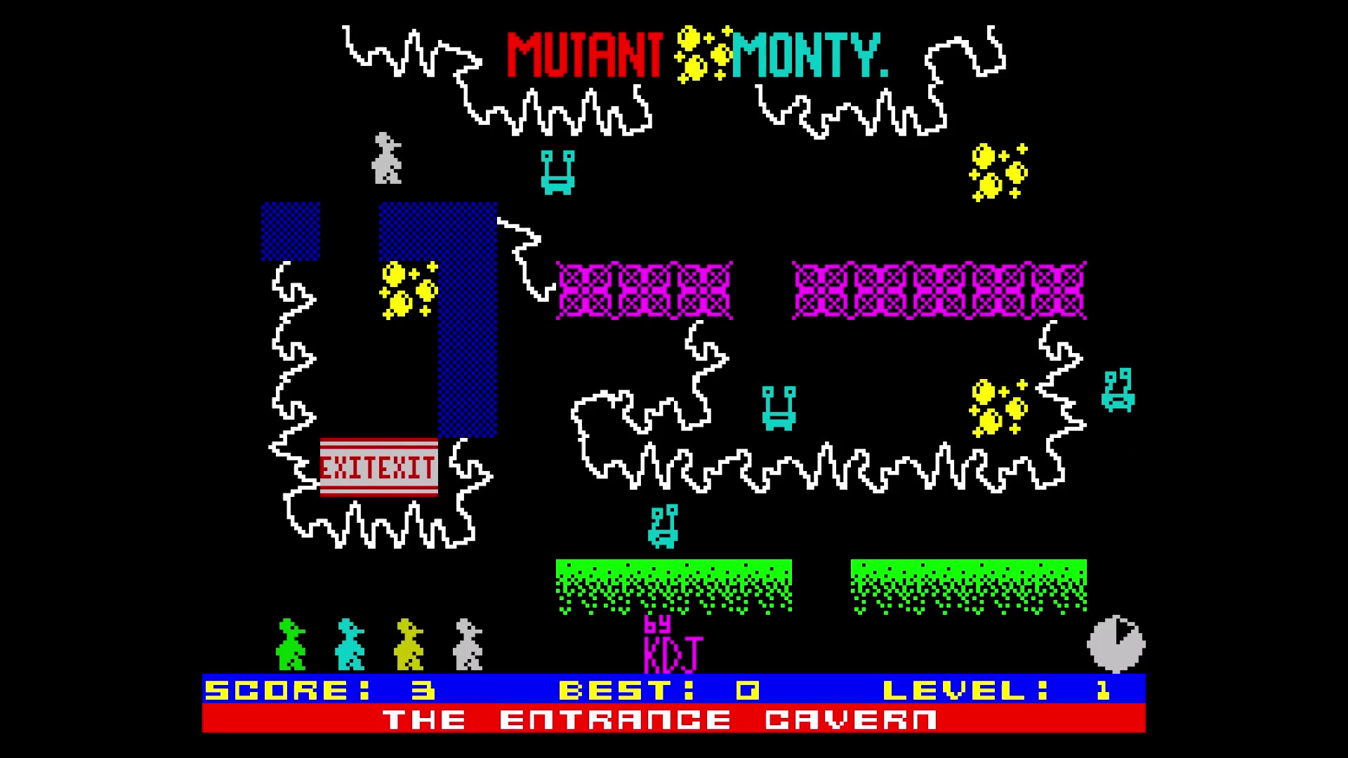 モンティー  Mutant Monty (C64/CPC/Spectrum) on Steam