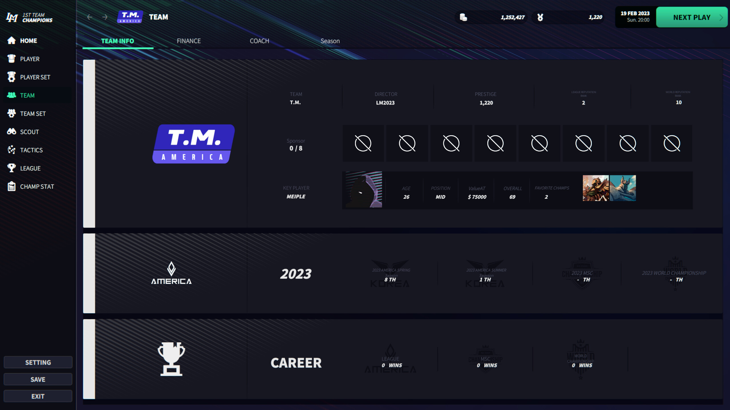 League Manager 2023 screenshot 13