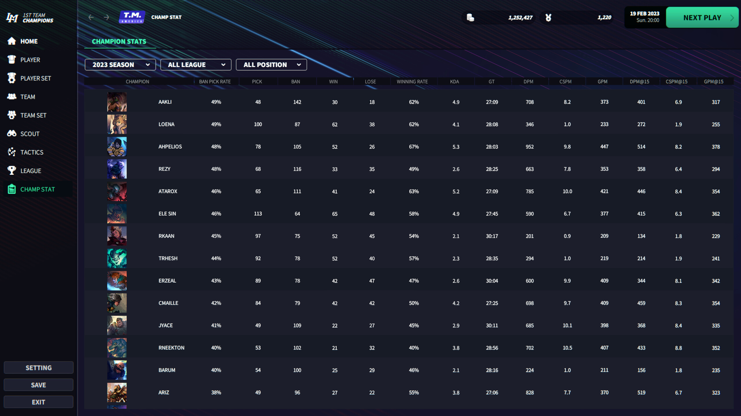 League Manager 2023 screenshot 12