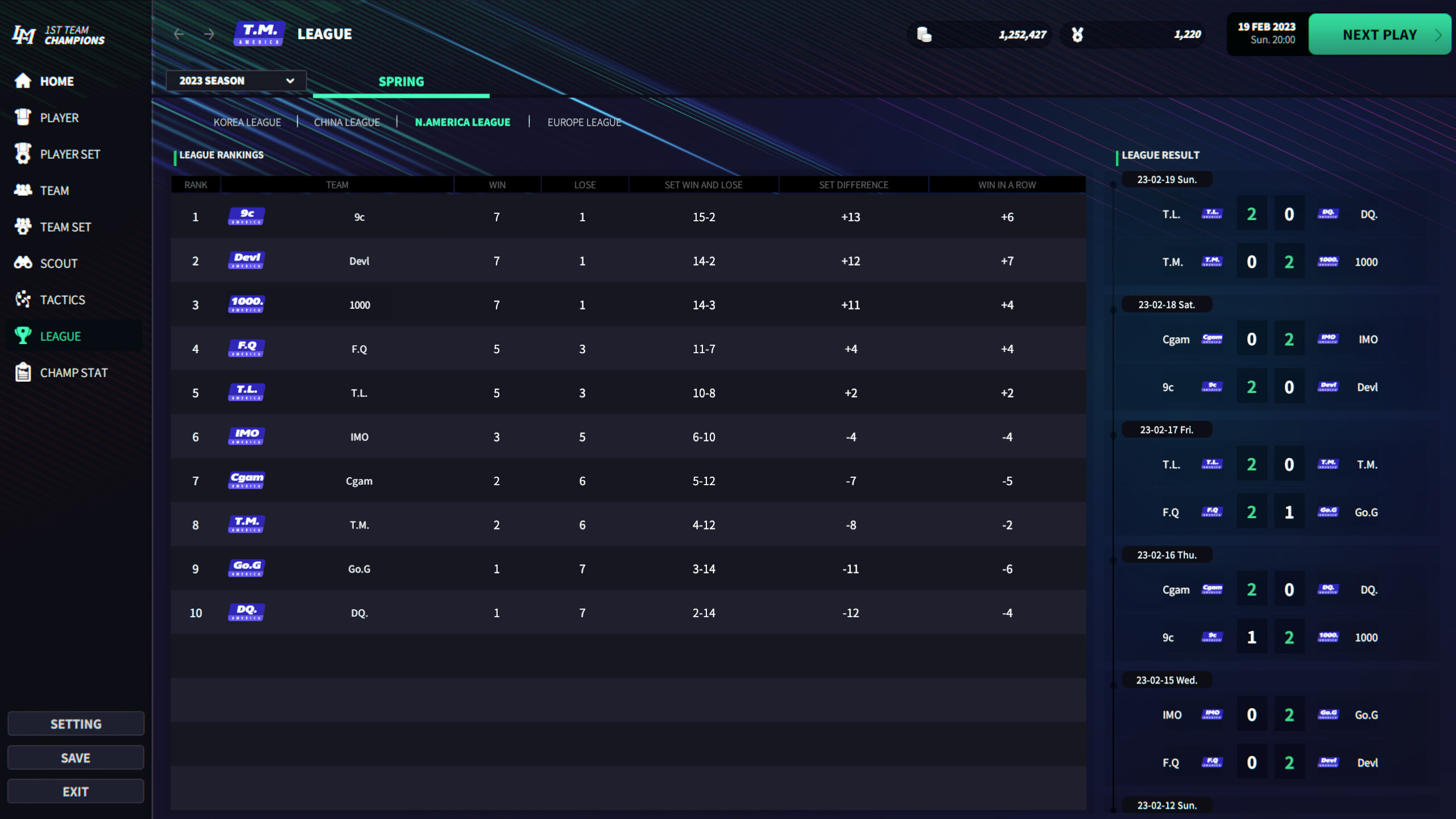 League Manager 2023 screenshot 10