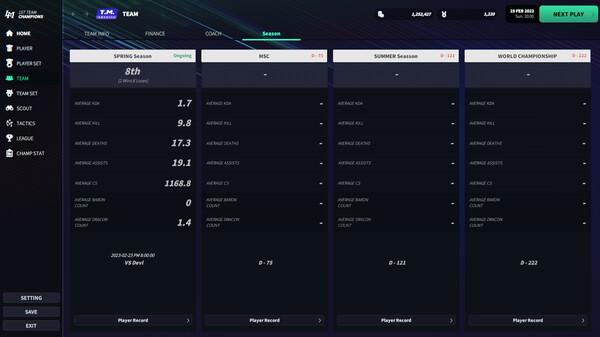 图片[9]|电竞经理2023|League Manager 2023|官方中文|v1.15|Build.11133934|391.20MB|GameStellaris | 游戏群星