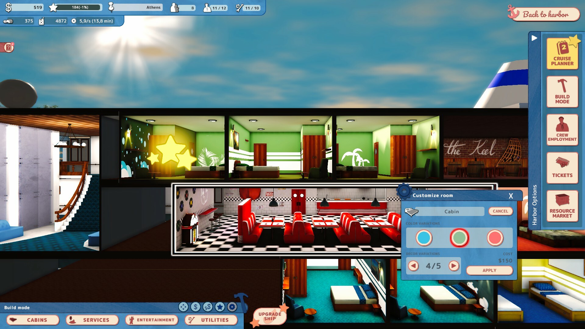 Cruise Ship Manager: Prologue - Maiden Voyage screenshot 1