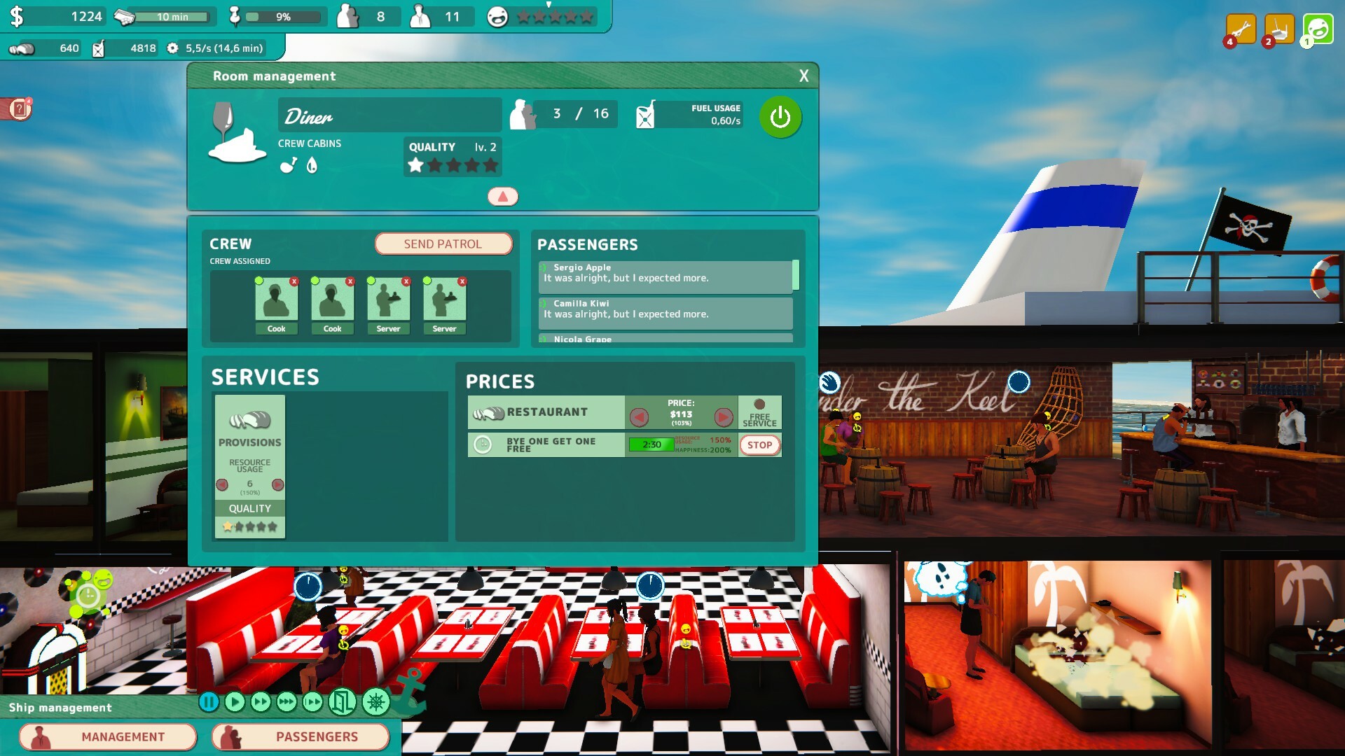 Cruise Ship Manager: Prologue - Maiden Voyage screenshot 2