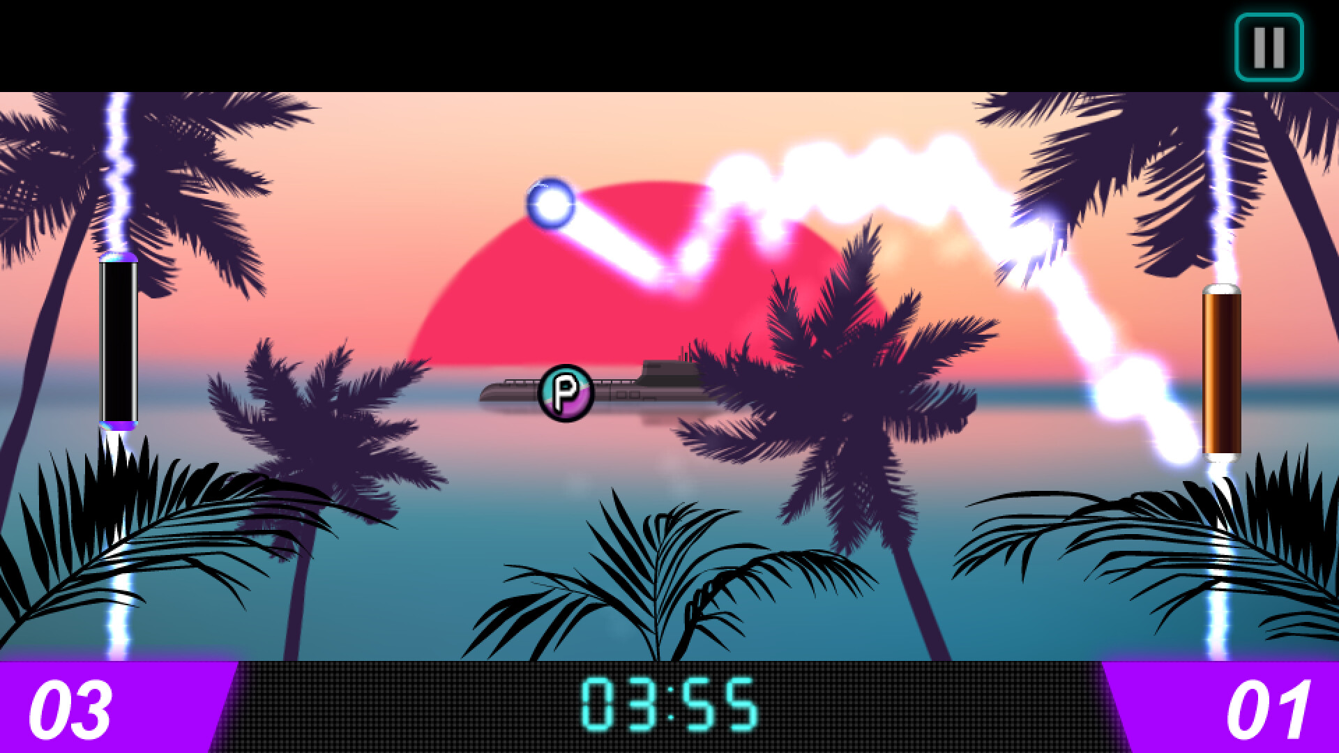 Synth Pong screenshot 2