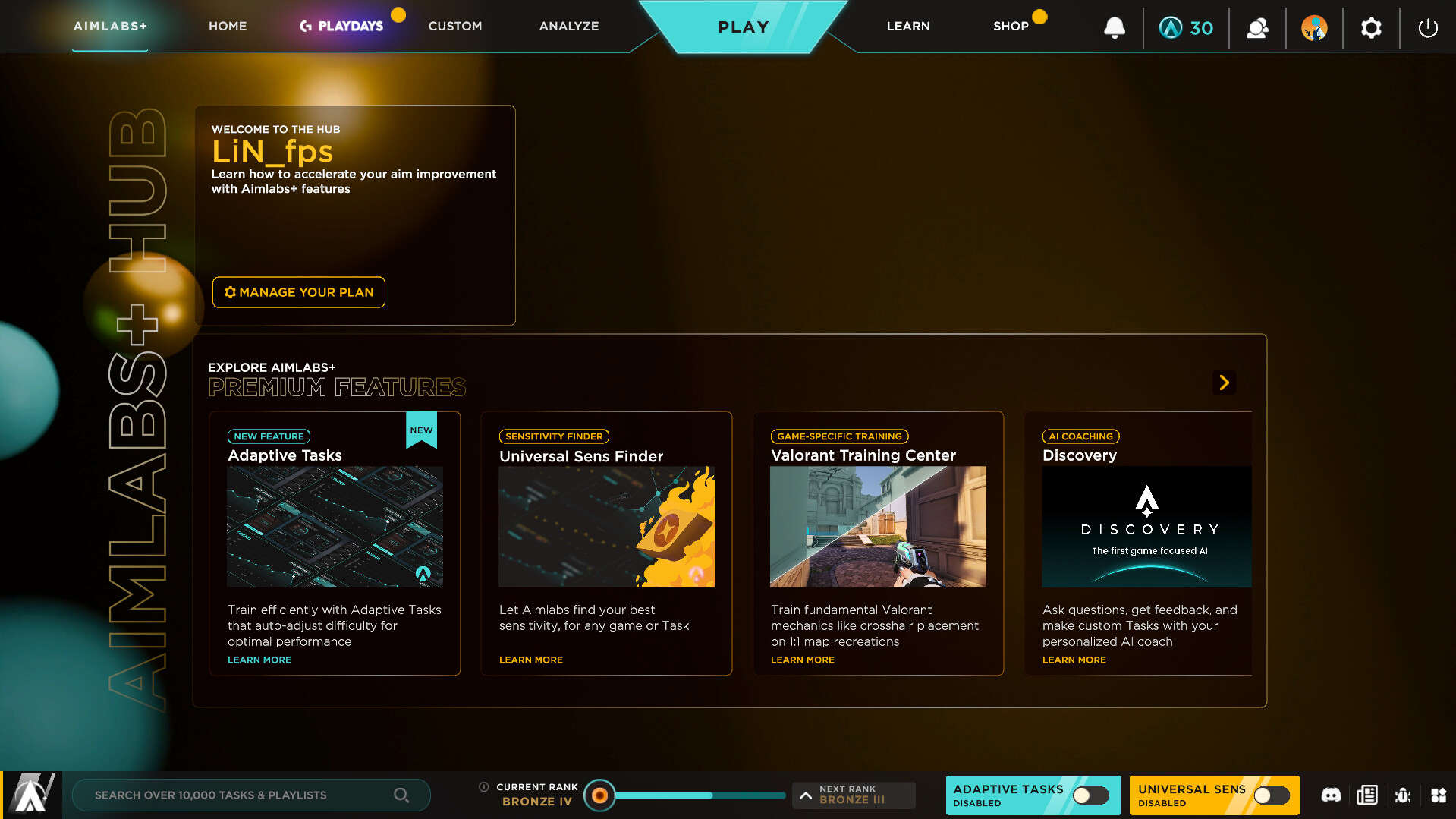 Aimlabs + screenshot 1