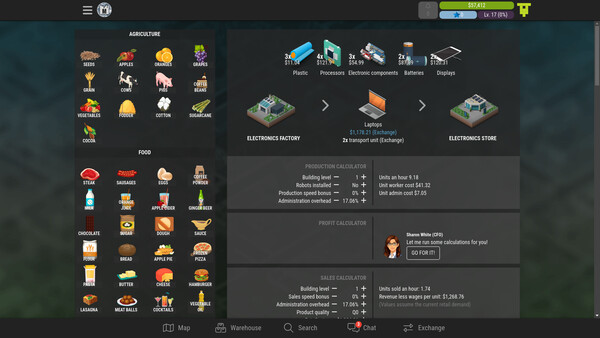 Sim Companies screenshot