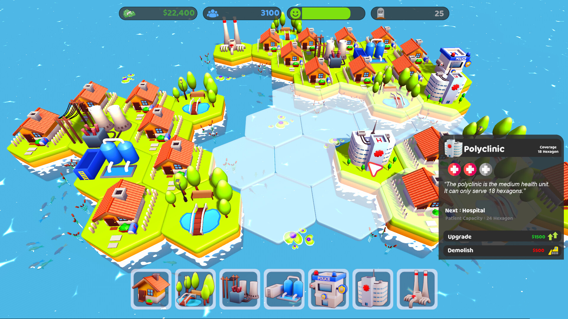 Hexagon City screenshot 5