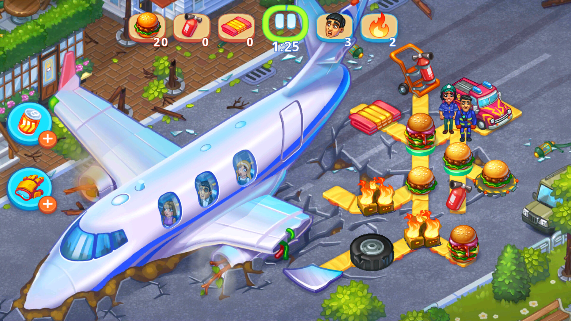 Rescue Dash Time Management Game screenshot 1
