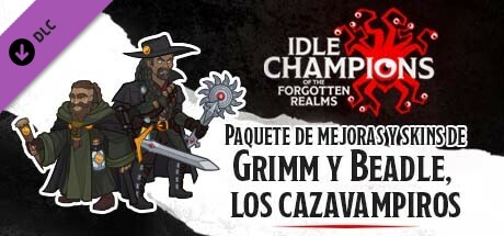 Paquete de mejoras y skins de Grimm y Beadle, los cazavampiros