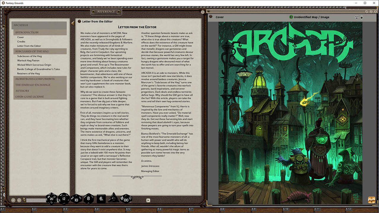 Fantasy Grounds - Arcadia Issue 008 screenshot 5