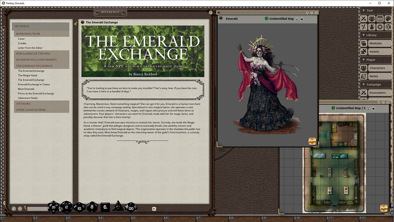 Fantasy Grounds - Arcadia Issue 008 screenshot 1