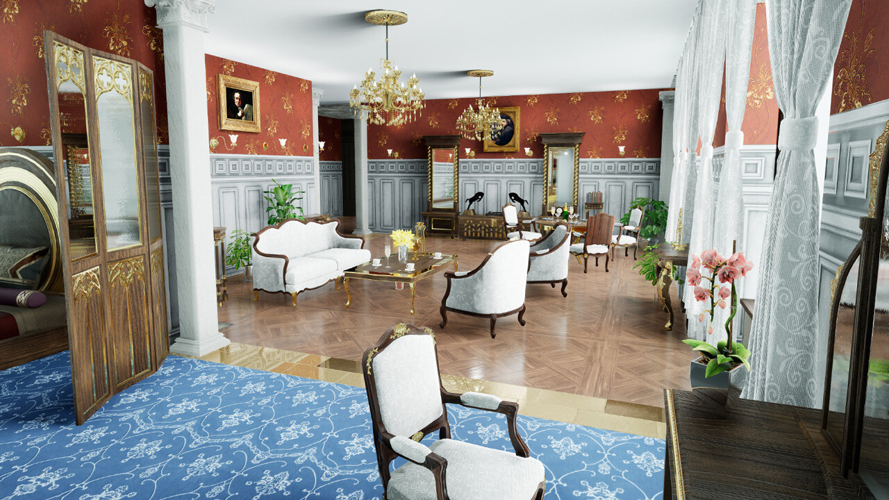 Hotel Renovator - Palace Furniture Set screenshot 1