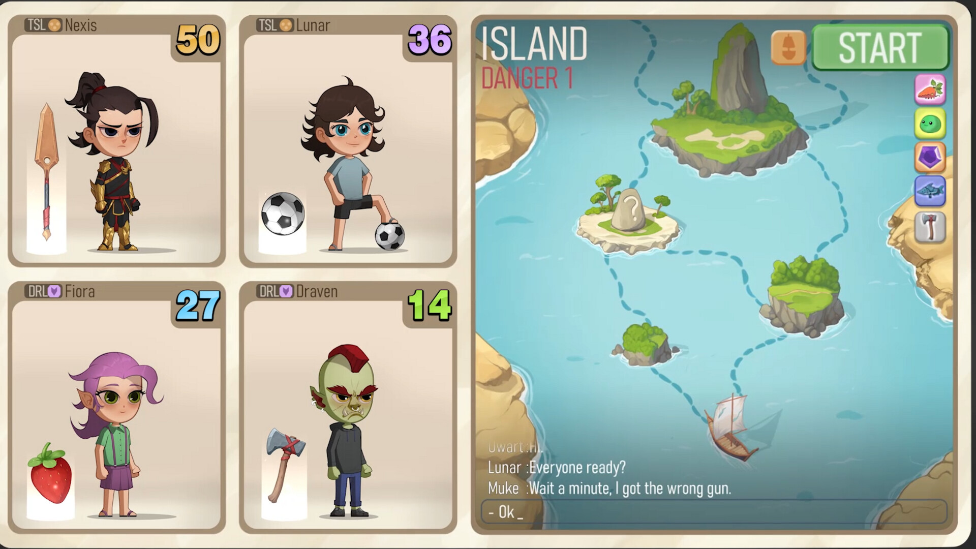 Throwia screenshot 2