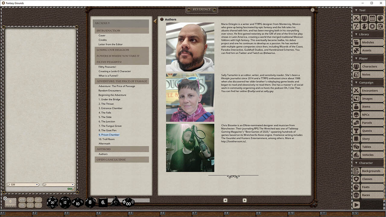 Fantasy Grounds - Arcadia Issue 009 screenshot 1
