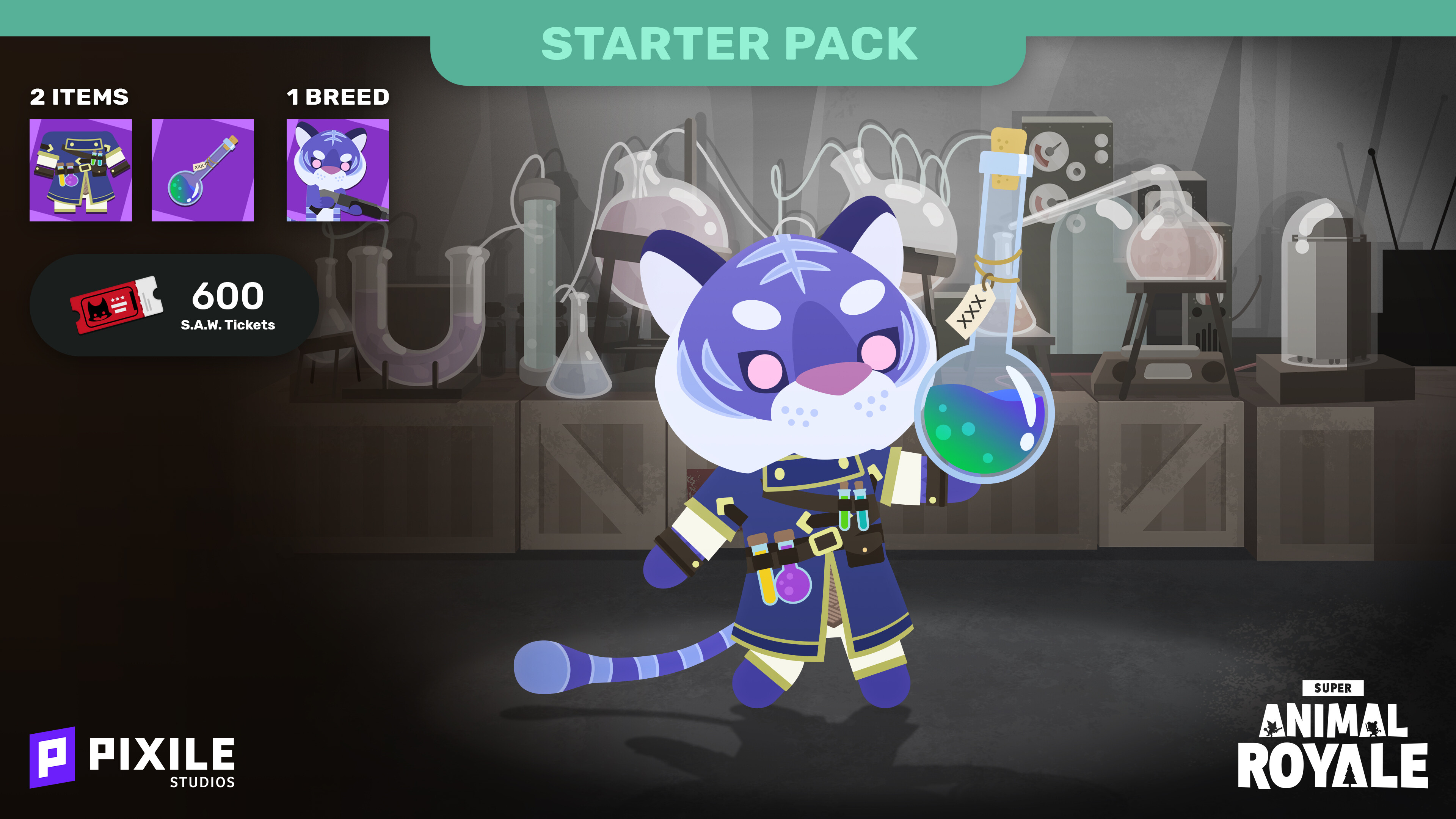 Super Animal Royale Season 7 Starter Pack screenshot 1